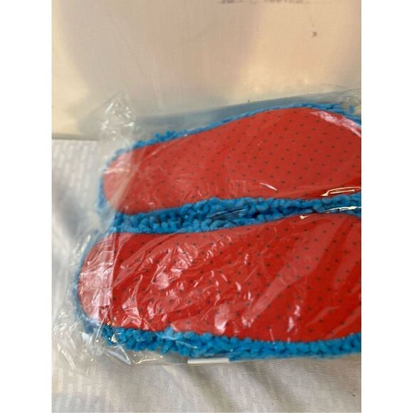 Lazy one slippers flip flops Blue/pink s/m size 1-4 youth new - Picture 2 of 3